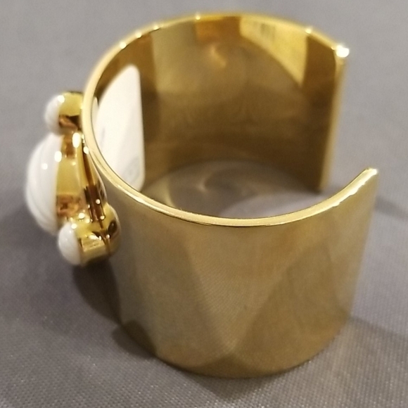 💕TRINA TURK💕 Palm Springs Stone Cuff Bracelet - Picture 9 of 10